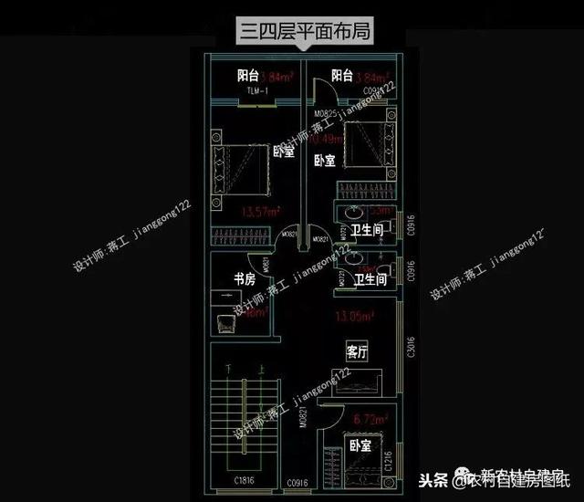2款地基狹長(zhǎng)的小別墅設(shè)計(jì)圖，小面積也很有氣場(chǎng)