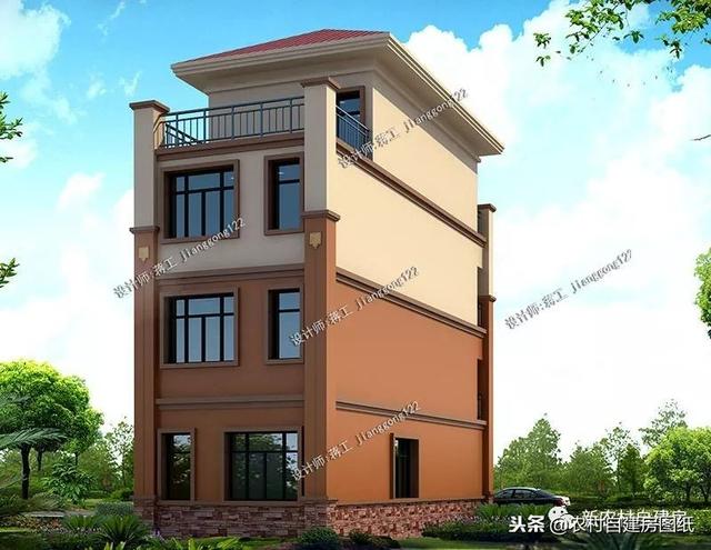 2款地基狹長(zhǎng)的小別墅設(shè)計(jì)圖，小面積也很有氣場(chǎng)