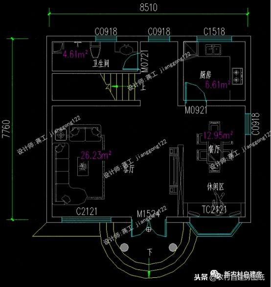 70平的農(nóng)村小戶型自建房屋，趕緊來挑選您喜歡的戶型吧！