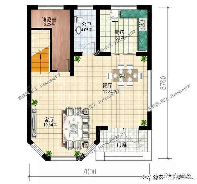70平的農(nóng)村小戶型自建房屋，趕緊來挑選您喜歡的戶型吧！