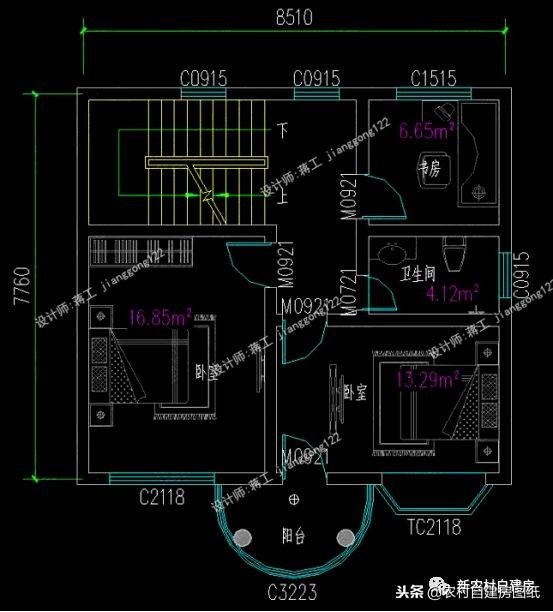 70平的農(nóng)村小戶型自建房屋，趕緊來挑選您喜歡的戶型吧！