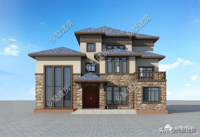 時(shí)尚洋氣農(nóng)村別墅設(shè)計(jì)圖，怕成本太高？這兩套30萬(wàn)左右的你肯定喜歡！