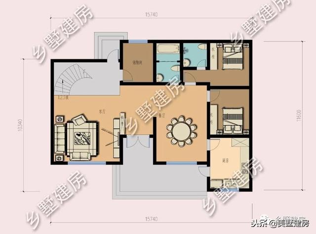 時(shí)尚洋氣農(nóng)村別墅設(shè)計(jì)圖，怕成本太高？這兩套30萬(wàn)左右的你肯定喜歡！