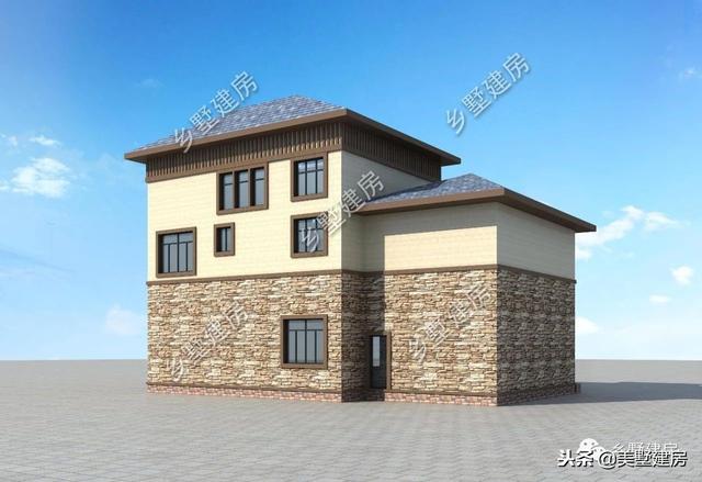 時(shí)尚洋氣農(nóng)村別墅設(shè)計(jì)圖，怕成本太高？這兩套30萬(wàn)左右的你肯定喜歡！