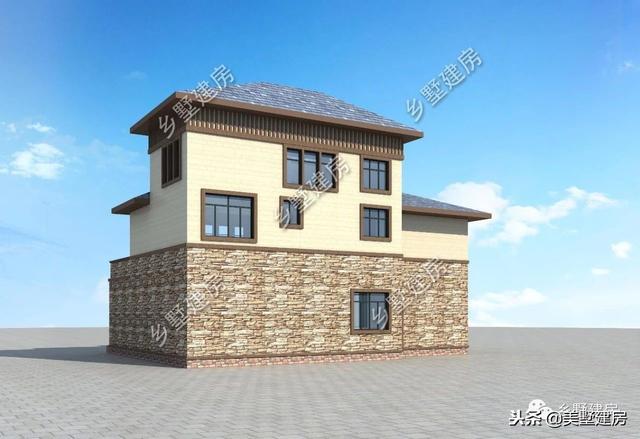 時(shí)尚洋氣農(nóng)村別墅設(shè)計(jì)圖，怕成本太高？這兩套30萬(wàn)左右的你肯定喜歡！