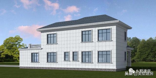 時(shí)尚洋氣農(nóng)村別墅設(shè)計(jì)圖，怕成本太高？這兩套30萬(wàn)左右的你肯定喜歡！