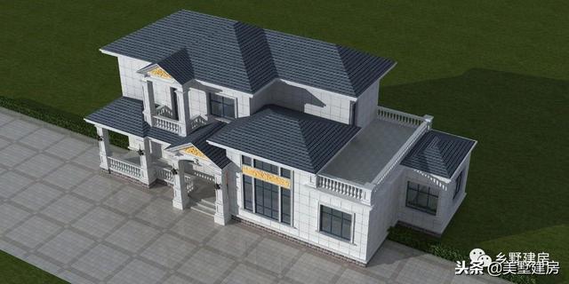 時(shí)尚洋氣農(nóng)村別墅設(shè)計(jì)圖，怕成本太高？這兩套30萬(wàn)左右的你肯定喜歡！