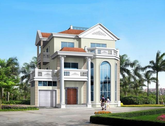 農(nóng)村別墅大和級(jí)圖推薦，30萬可建，已有8套建成實(shí)景，很多農(nóng)村人在建