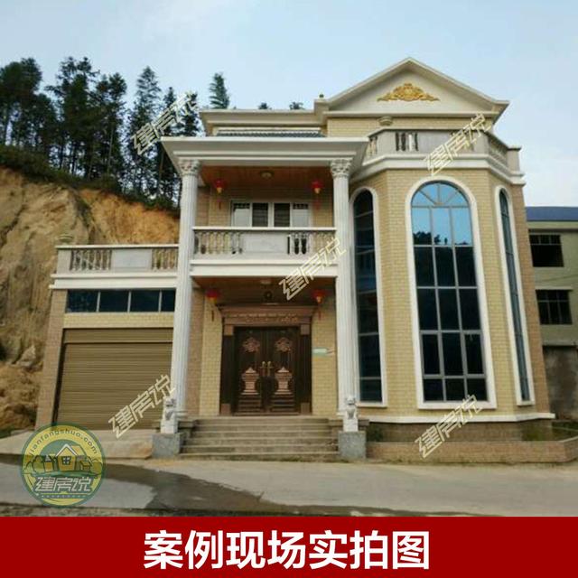 農(nóng)村別墅大和級(jí)圖推薦，30萬可建，已有8套建成實(shí)景，很多農(nóng)村人在建