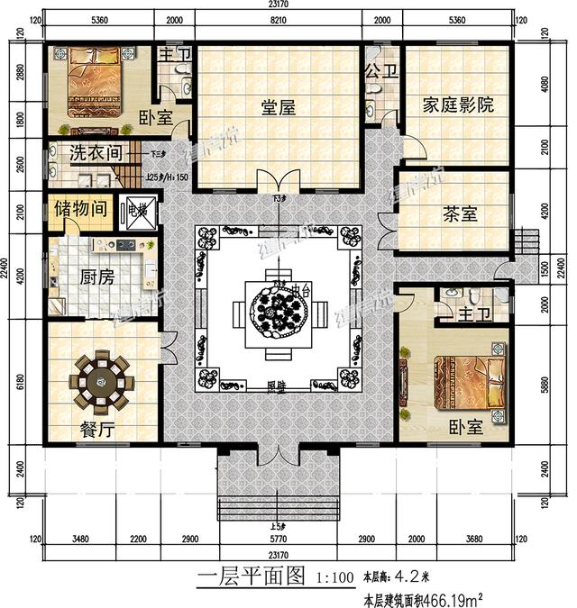 中式豪宅設(shè)計圖，2024年就是不一樣的一年，在村里牛逼轟轟