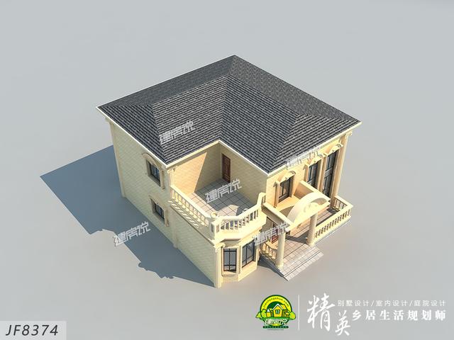 超級養(yǎng)眼的二層別墅設(shè)計圖紙，室內(nèi)布局還很實用