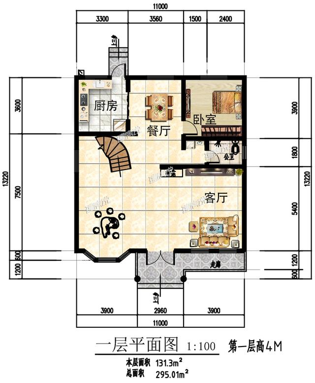 超級養(yǎng)眼的二層別墅設(shè)計圖紙，室內(nèi)布局還很實用