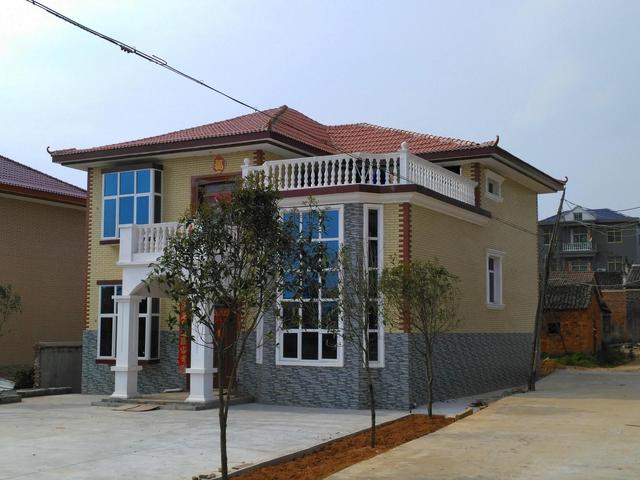 優(yōu)美二層小洋樓設(shè)計(jì)圖，20萬建別墅，實(shí)景一棟比一棟優(yōu)秀！