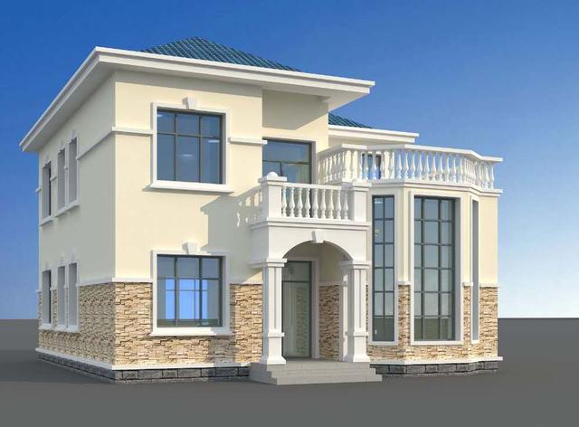 優(yōu)美二層小洋樓設(shè)計(jì)圖，20萬建別墅，實(shí)景一棟比一棟優(yōu)秀！