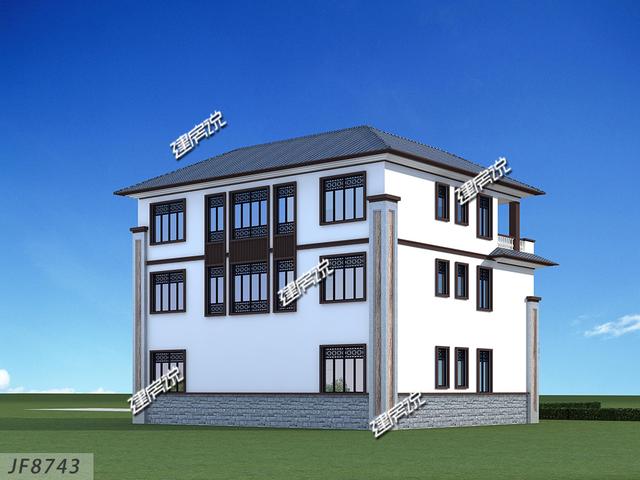 2024年新中式別墅設計，回鄉(xiāng)建造，讓人人都知道你在外面賺到了錢