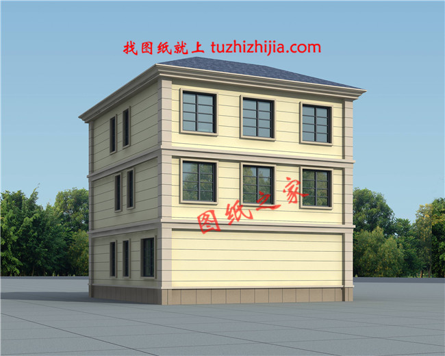120平米農(nóng)村40萬三層別墅款式，簡歐風(fēng)格