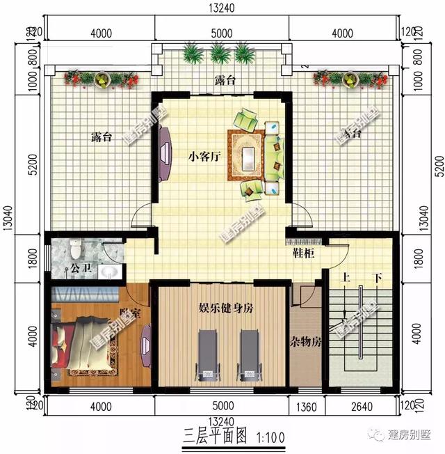 帶商鋪的鄉(xiāng)村自建別墅設計圖，既能自住又能賺錢的房子