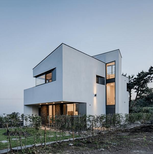 現(xiàn)代別墅設(shè)計圖，霸氣十足，遺世而獨(dú)立的神仙別墅