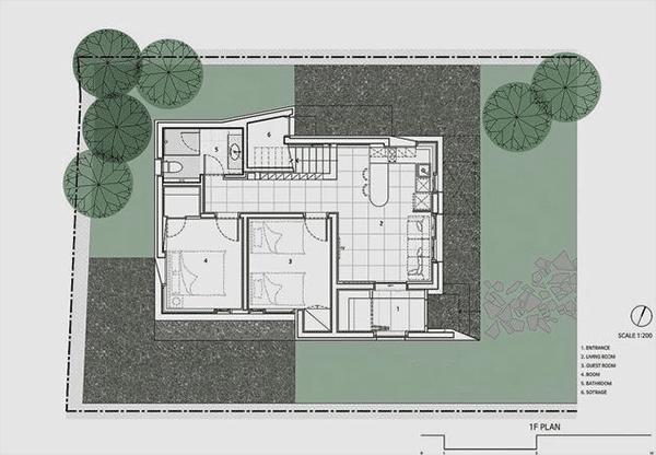 現(xiàn)代別墅設(shè)計圖，霸氣十足，遺世而獨(dú)立的神仙別墅
