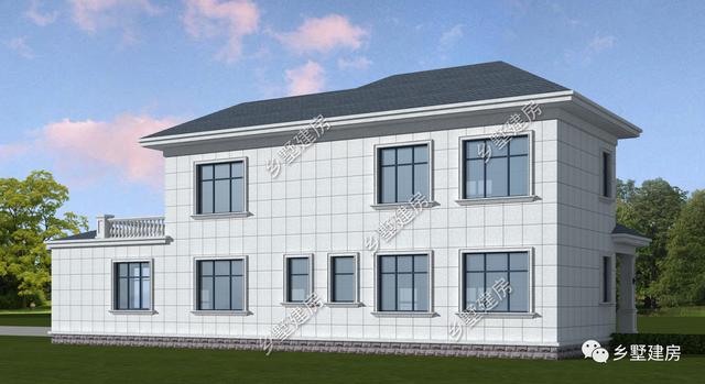 歐式二層小別墅設計圖，美到了極致，從骨子里透出的高貴感！