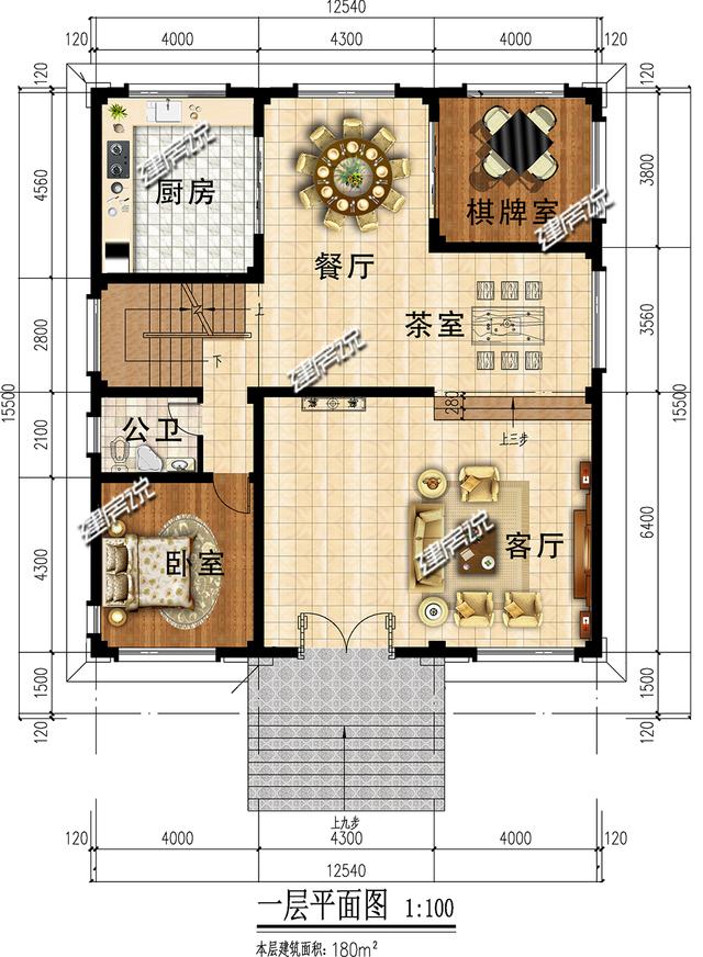 豪華中式別墅設(shè)計(jì)圖，這輩子，擁有一棟中式別墅，人生才不算白活