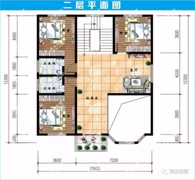 不同風格的鄉(xiāng)村別墅設計圖，第二棟新中式，造價都30多萬