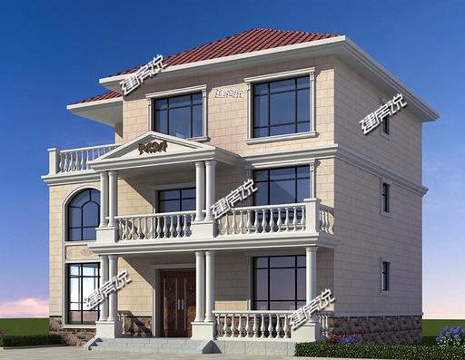 豪華歐式三層別墅設計圖推薦，好房子夠氣派，擁有一棟人生贏家