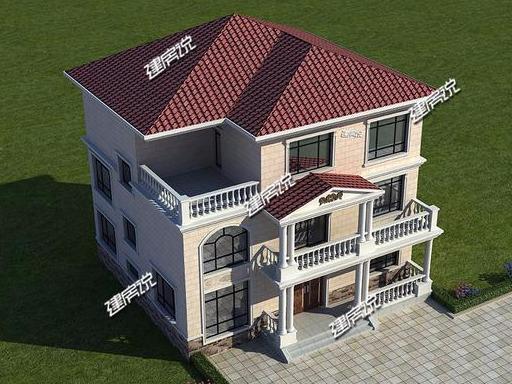 豪華歐式三層別墅設計圖推薦，好房子夠氣派，擁有一棟人生贏家