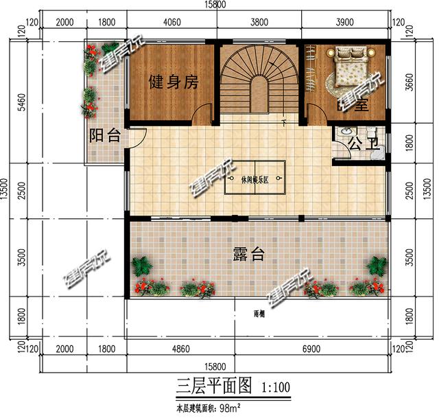 新款現(xiàn)代別墅設(shè)計圖，現(xiàn)代年輕人最愛，建一棟很拉風