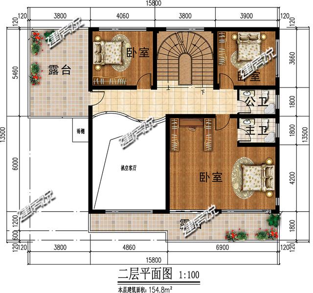 新款現(xiàn)代別墅設(shè)計圖，現(xiàn)代年輕人最愛，建一棟很拉風