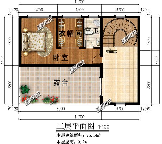 設(shè)計(jì)感十足的三層別墅設(shè)計(jì)圖，太好看了，一眼就愛上