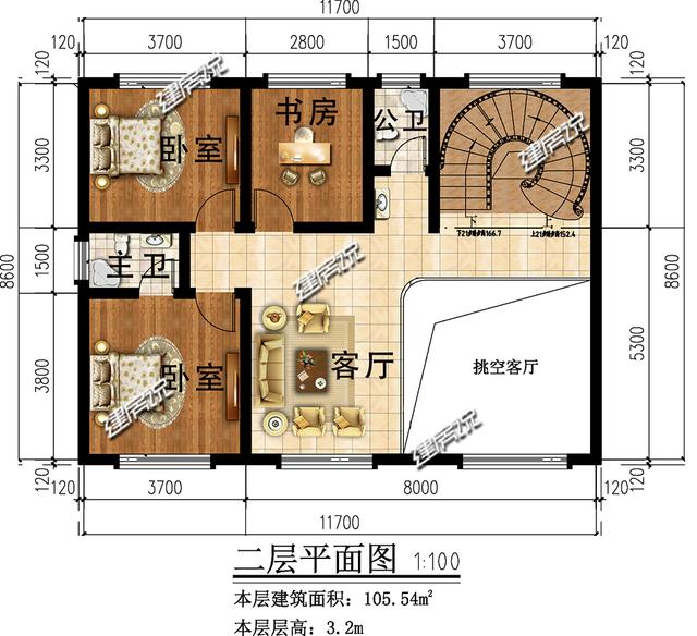 設(shè)計(jì)感十足的三層別墅設(shè)計(jì)圖，太好看了，一眼就愛上