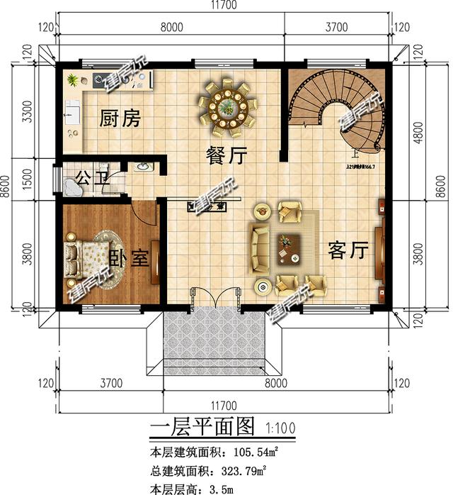 設(shè)計(jì)感十足的三層別墅設(shè)計(jì)圖，太好看了，一眼就愛上