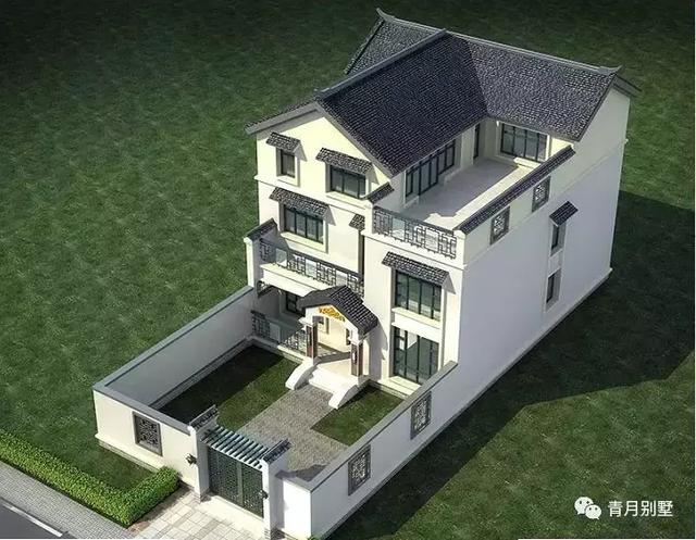 中式小院設計圖，享歲月靜好，寵辱不驚