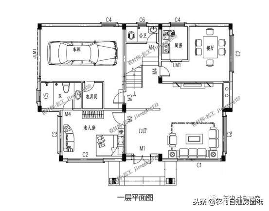 2024年新款別墅設(shè)計(jì)圖，這4套農(nóng)村別墅，南方北方都適用