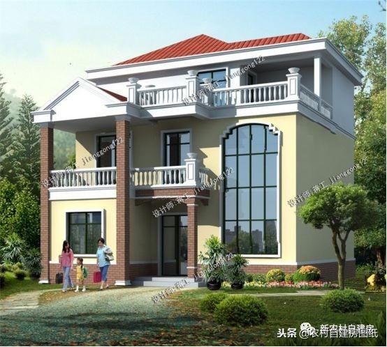 2024年新款別墅設(shè)計(jì)圖，這4套農(nóng)村別墅，南方北方都適用