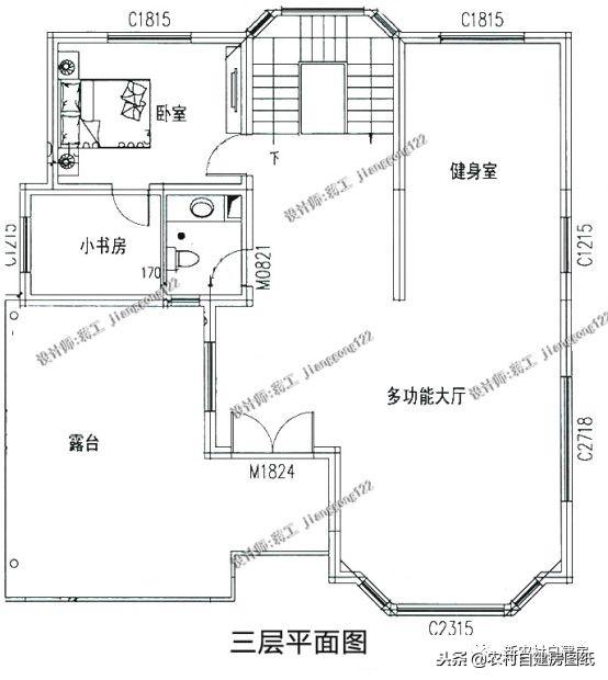 2024年新款別墅設(shè)計(jì)圖，這4套農(nóng)村別墅，南方北方都適用