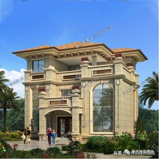 2024年新款別墅設(shè)計(jì)圖，這4套農(nóng)村別墅，南方北方都適用