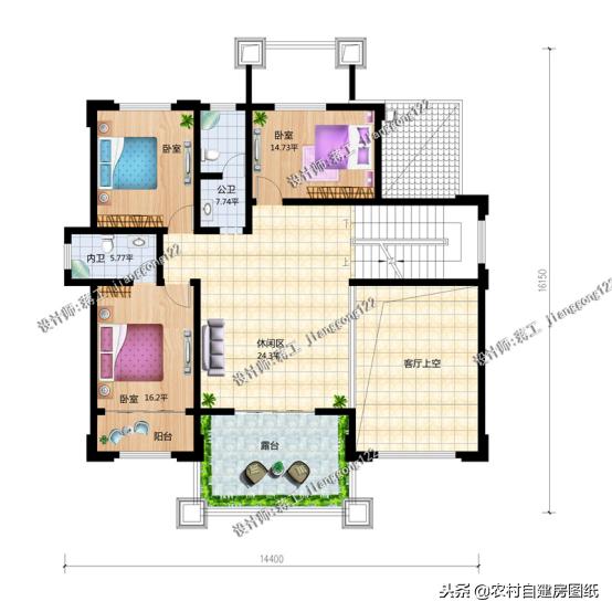 2024年新款別墅設(shè)計(jì)圖，這4套農(nóng)村別墅，南方北方都適用