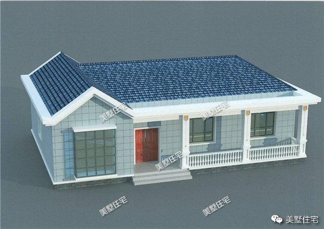 5套一層別墅設(shè)計(jì)圖，每一套都很便宜，最后一套最好看！