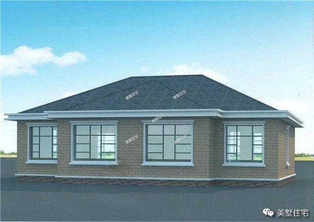 5套一層別墅設(shè)計(jì)圖，每一套都很便宜，最后一套最好看！