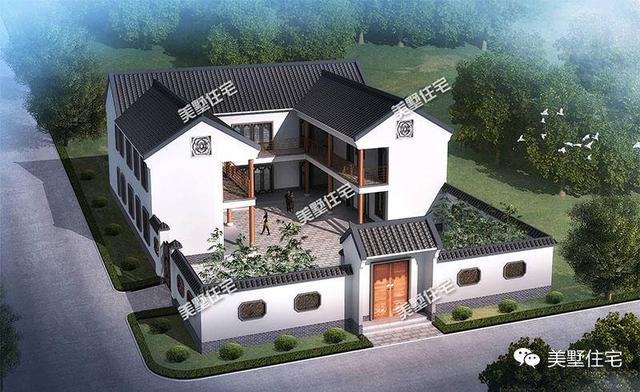 精選3套中式別墅設(shè)計(jì)圖，美觀(guān)大氣，鄉(xiāng)村建房還是中式好！