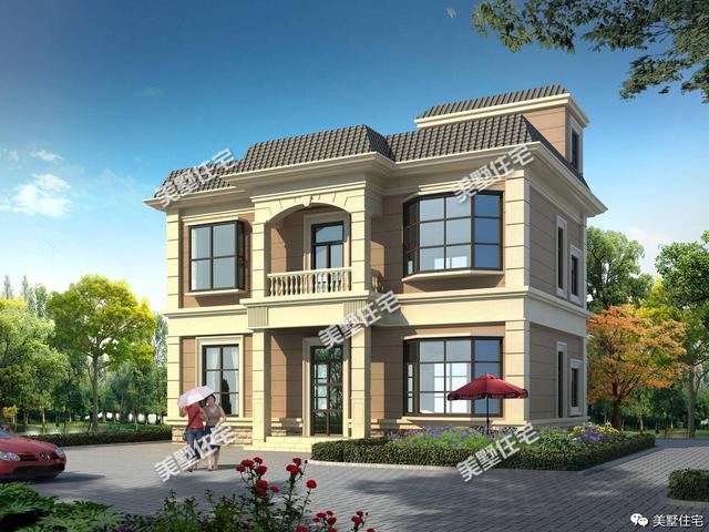 5套兩層小別墅設(shè)計(jì)圖，20來(lái)萬(wàn)蓋起來(lái)，每款都很實(shí)用！