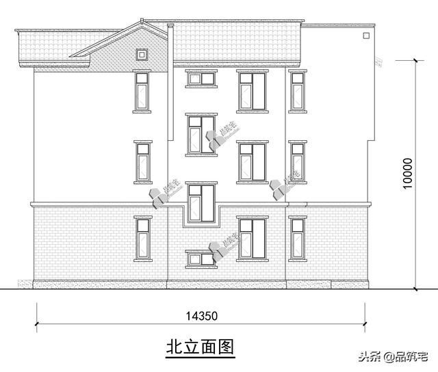 三層中式田園風(fēng)別墅設(shè)計(jì)圖，送給父母養(yǎng)老，也安放我們的鄉(xiāng)愁