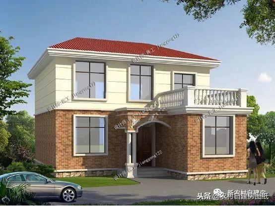 6款小別墅設(shè)計(jì)圖，一二三層都有，面寬10米以下，功能齊全樣式大氣