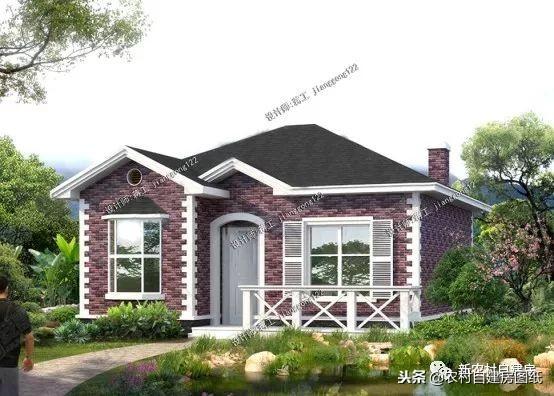 6款小別墅設(shè)計(jì)圖，一二三層都有，面寬10米以下，功能齊全樣式大氣