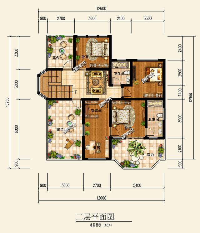 這棟2層別墅設(shè)計(jì)圖深受農(nóng)村喜愛，準(zhǔn)備好25萬開建