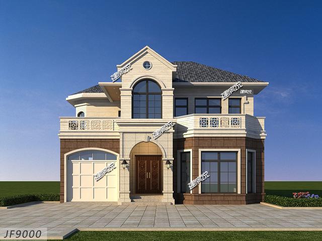 這棟2層別墅設(shè)計(jì)圖深受農(nóng)村喜愛，準(zhǔn)備好25萬開建