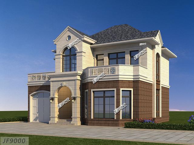 這棟2層別墅設(shè)計(jì)圖深受農(nóng)村喜愛，準(zhǔn)備好25萬開建