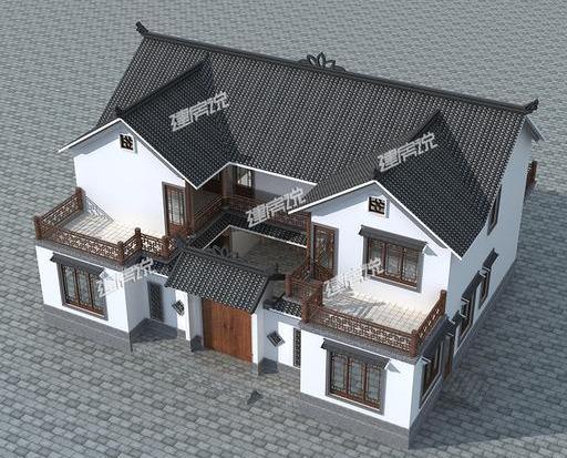 鄉(xiāng)村四合院設(shè)計圖紙，城里有房不羨慕，村里有棟四合院才叫牛！